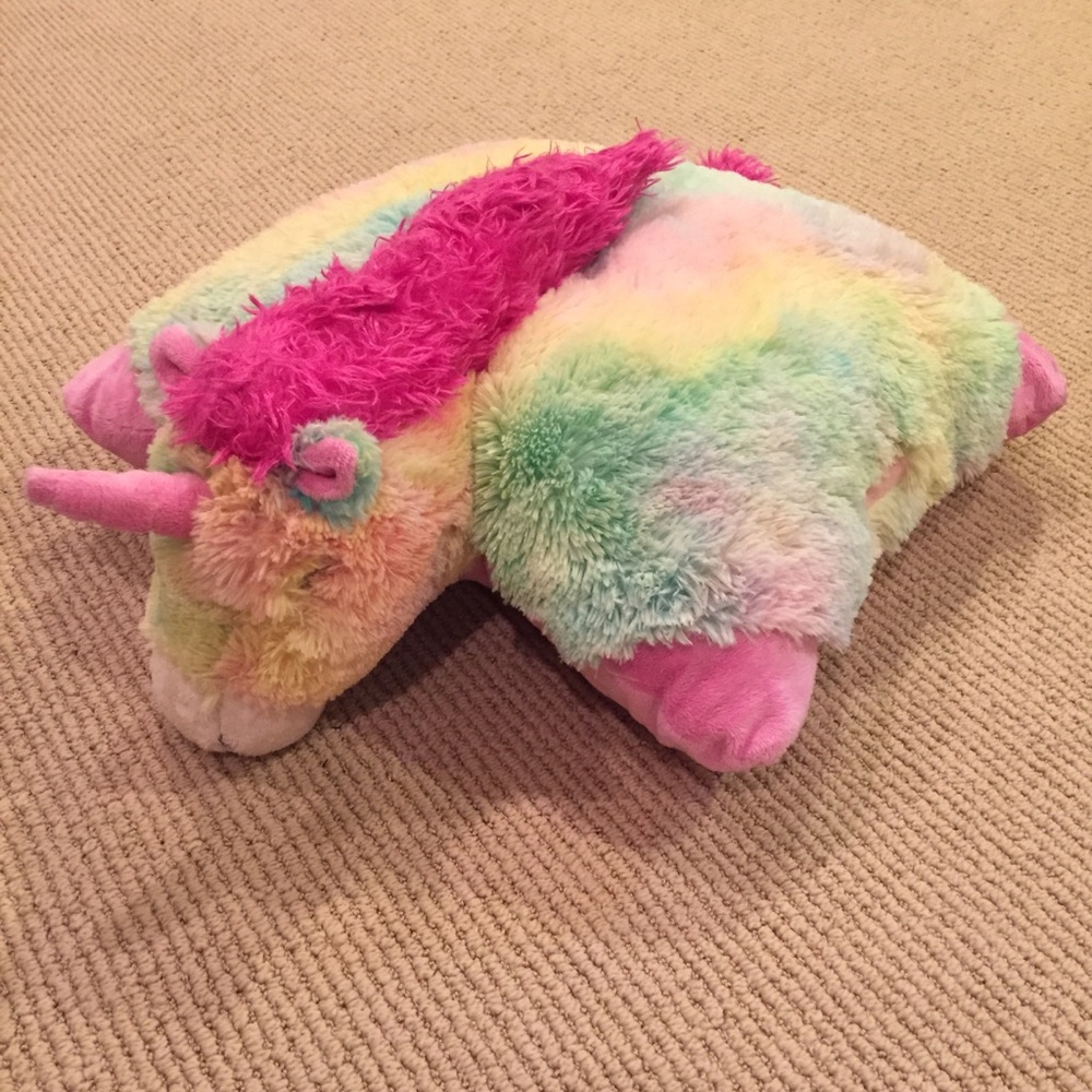 Rainbow Unicorn Premium Pillow Pet